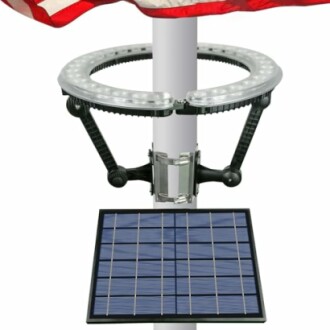 Flagpole Solar Light